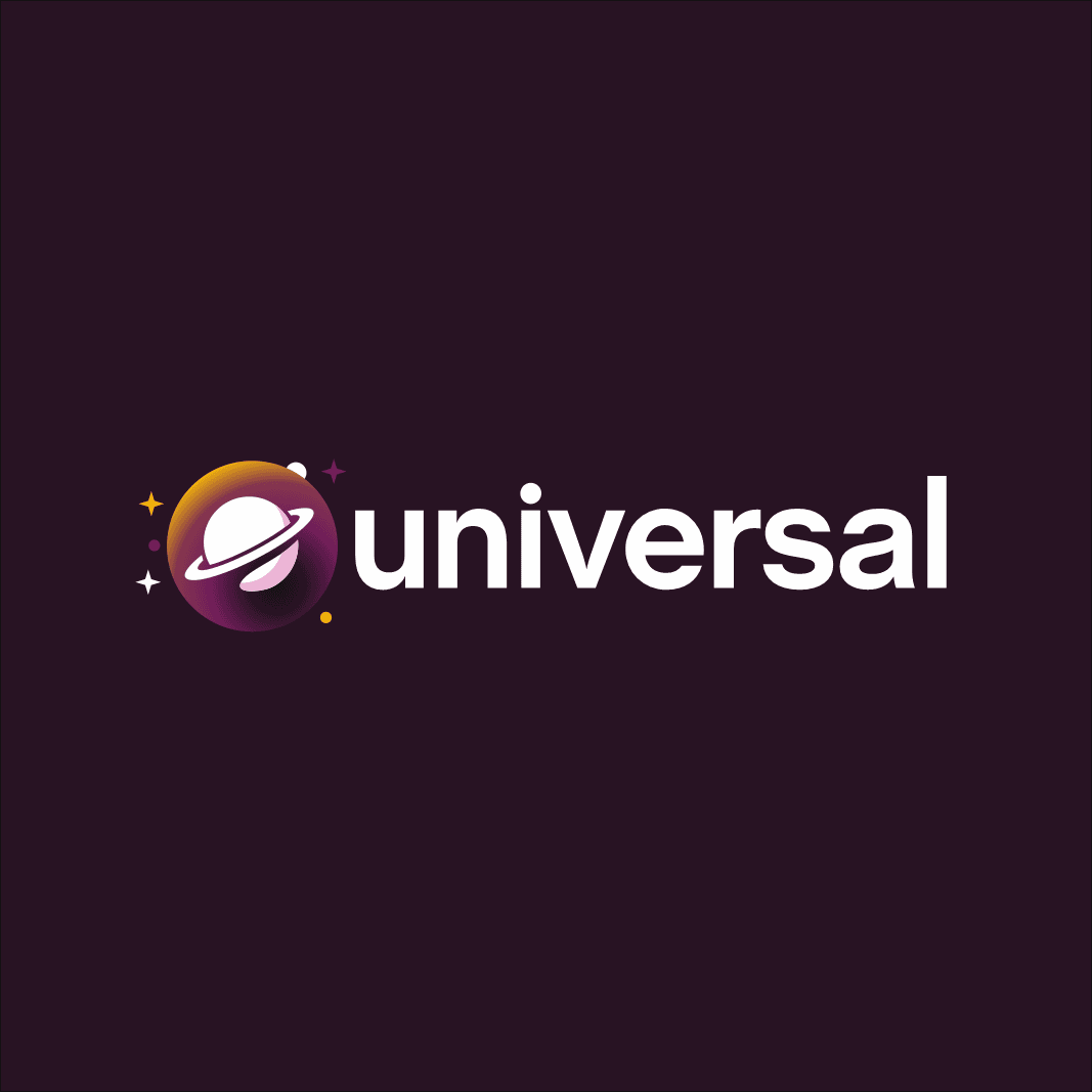 Universal.com logo designed by MalbarDesign, Gibraltar