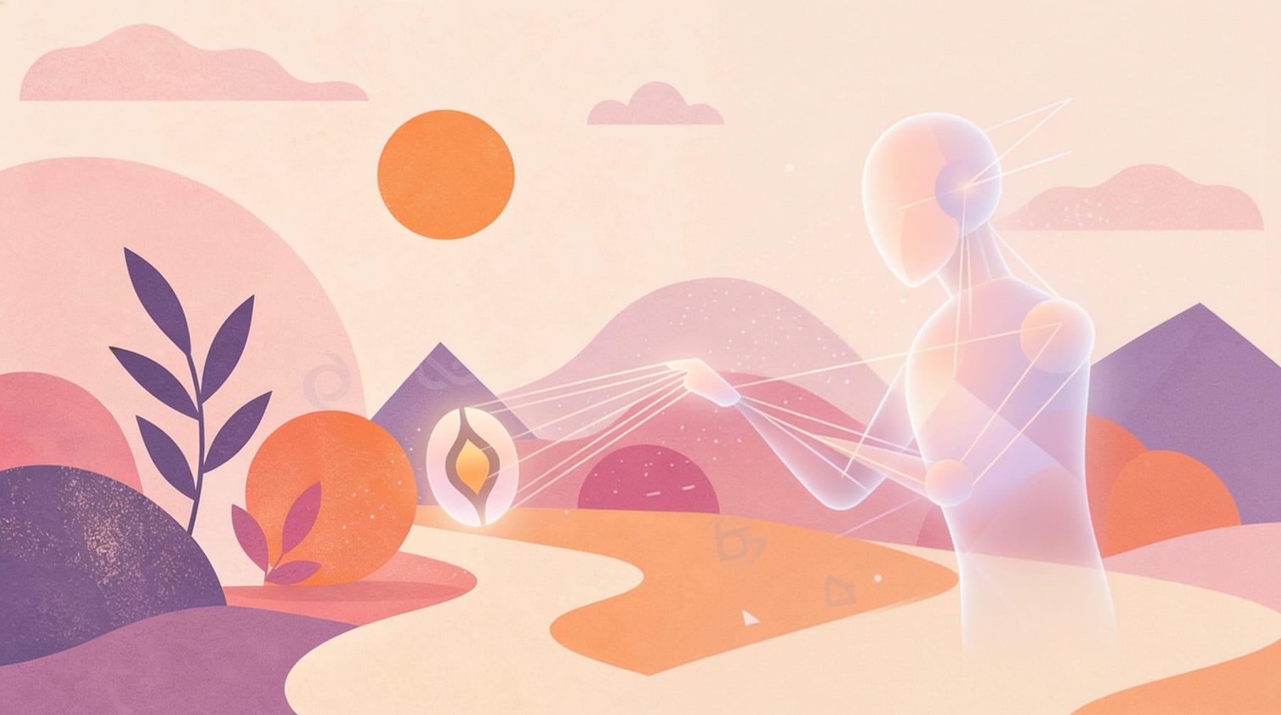 branding for AI search: AI entity examining brand marks and selecting the most trusted one