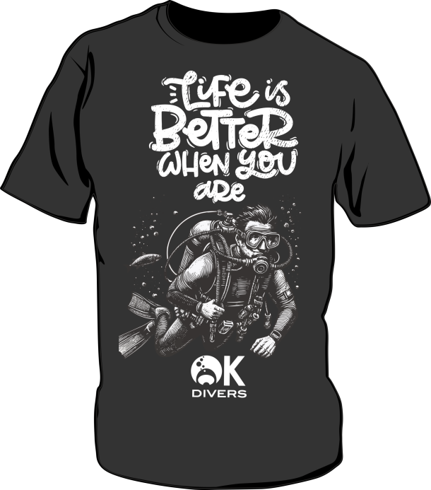 ok divers tshirts