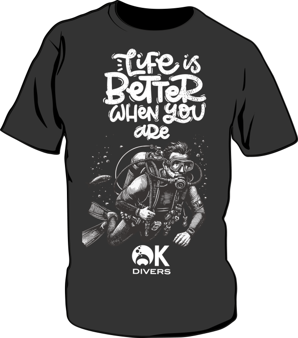 ok divers tshirts