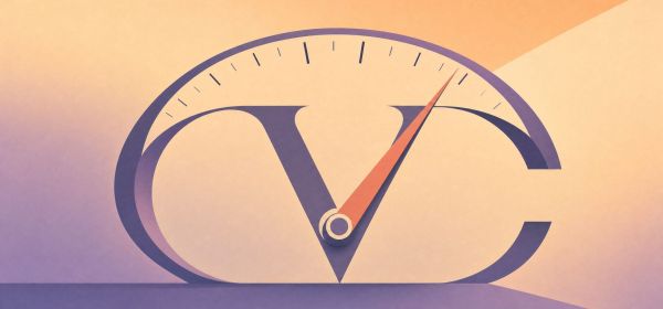 Pricing power — a polished brand mark lifting a price tag like a balloon while a messy mark anchors another to the ground